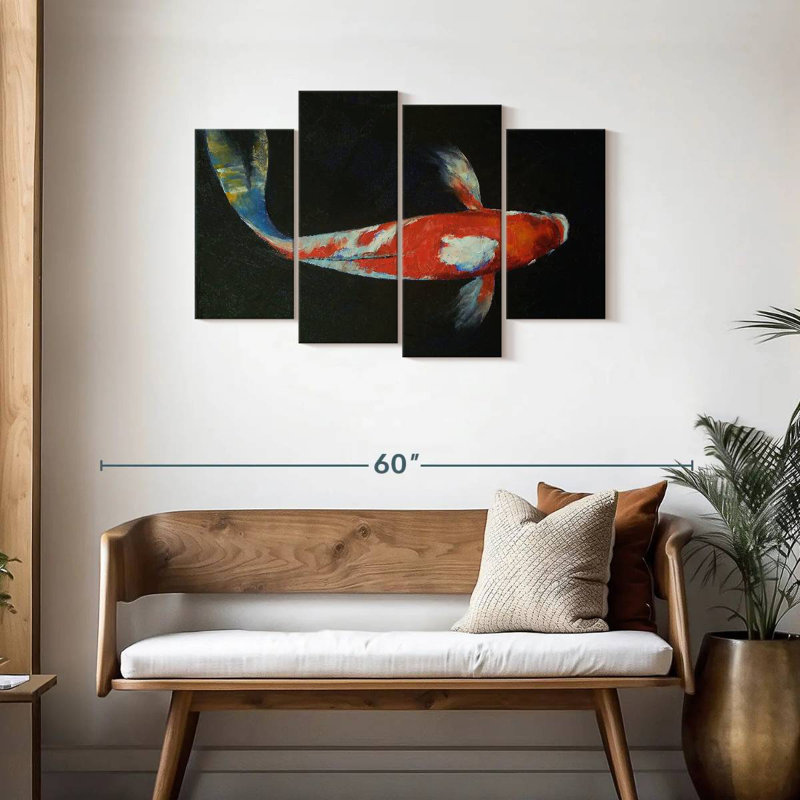 Brampt Koi, 27" H x 43" W