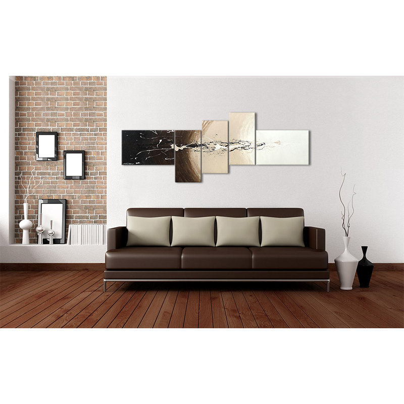 5 Piece No Frame Painting on Canvas