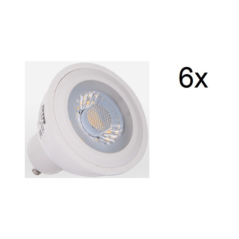6W GU10 LED Lightbulbs