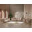 Elegance 3 Seater Beige Sofa