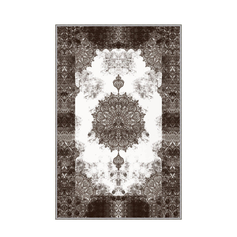 Antibacterial Hall Carpet, 31.5 x 59.1 inches | 100% Polyester, 0.4 in Pile Height, Non-Slip PVC Felt Dot Underside | Machine Washable, 3D Digital Printing | Durable & Stylish for Entryway, Living Room, or Bedroom