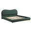 Lit plateforme en chenille avec tête de lit tapissier éponge incurvée de 8 cm-1030898349-1027595995