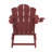 Kahn Folding Adirondack Chair with Cup Holder-903659704