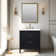 Bilroy Egremt 30'' Single Bathroom Vanity with Engineered Stone Top