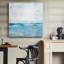 Toile tendue «Shimmering Sea Horizon I-Premium Gallery» - prête à être accrochée