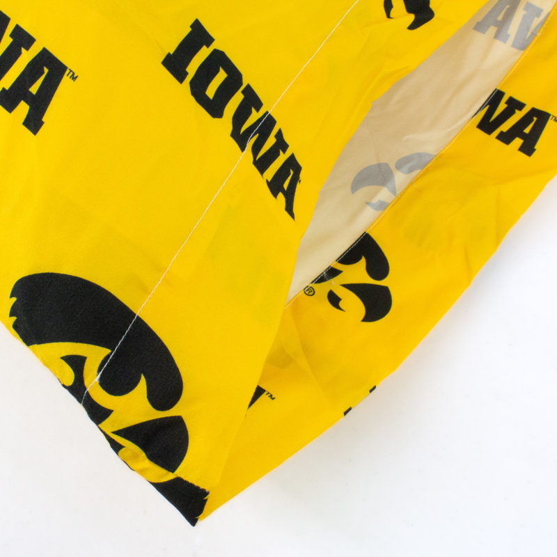 NCAA Iowa Hawkeyes Pillowcase Set of 2, Standard