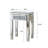 Amla Side Table Nightstand with Storage