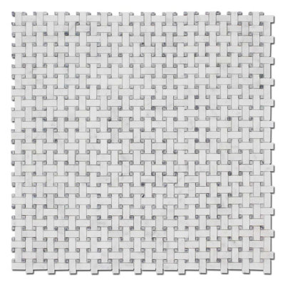 Panier impérial blanc / gris