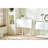 Small Foldable Desk 31.5 Inches White, Suitable For Bedroom And Living Room Use Desk, Room, Office Work