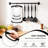 Plastic Cutting Boards Set of 3,BPA Free,Dishwasher Safe (White)