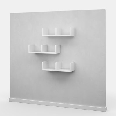 Ayrionna 3 Piece Floating Shelf