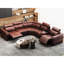 Upholstered 30.44 " Leather Power Reclining Sectional