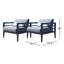 Belamar Patio Chair with Sunbrella® Cushions-2062132501-2062132502