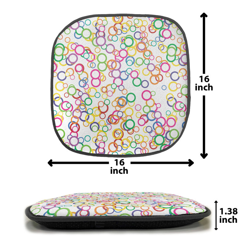 Coussin de siège papillon