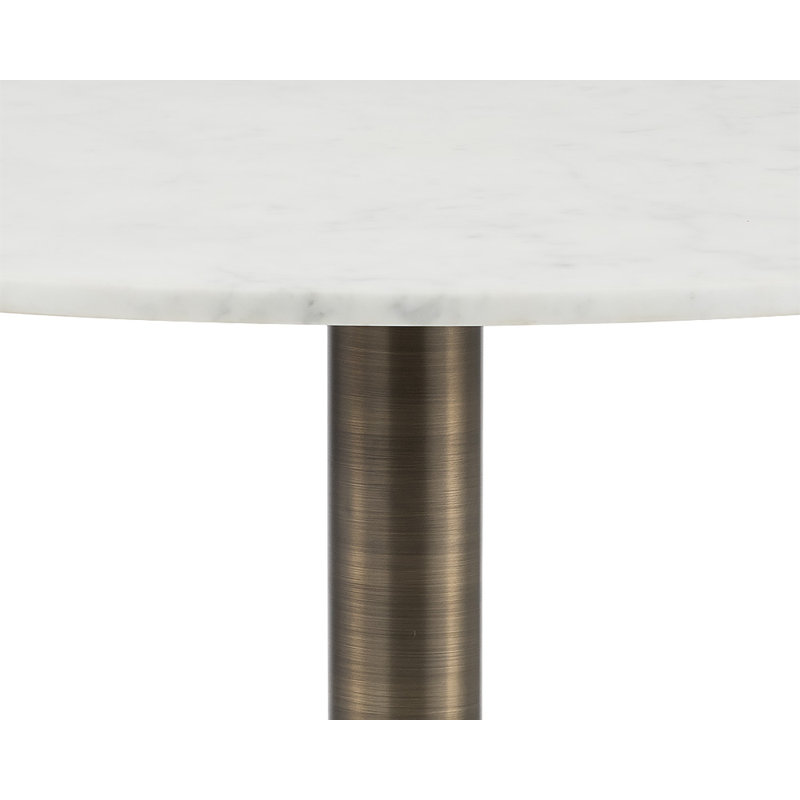 Ikon Round Marble Dining Table