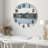 Aloisa 24'' Wood Wall Clock
