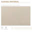 Auvent de patio beige 13 pi x 8 pi. Et eau - matériau, cadre en aluminium. Manivelle réglable facile à utiliser. Choix de fixation multi-surfaces. Auvent pare-soleil pour la chaleur. Installation polyvalente