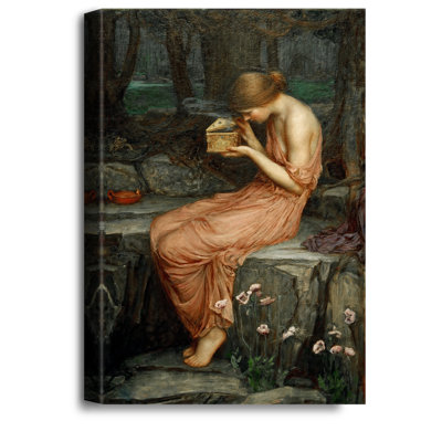 Psyche by John William Waterhouse Painting Reproductions Reproductions,Giclee Canvas Prints Wall Art for Home Decor