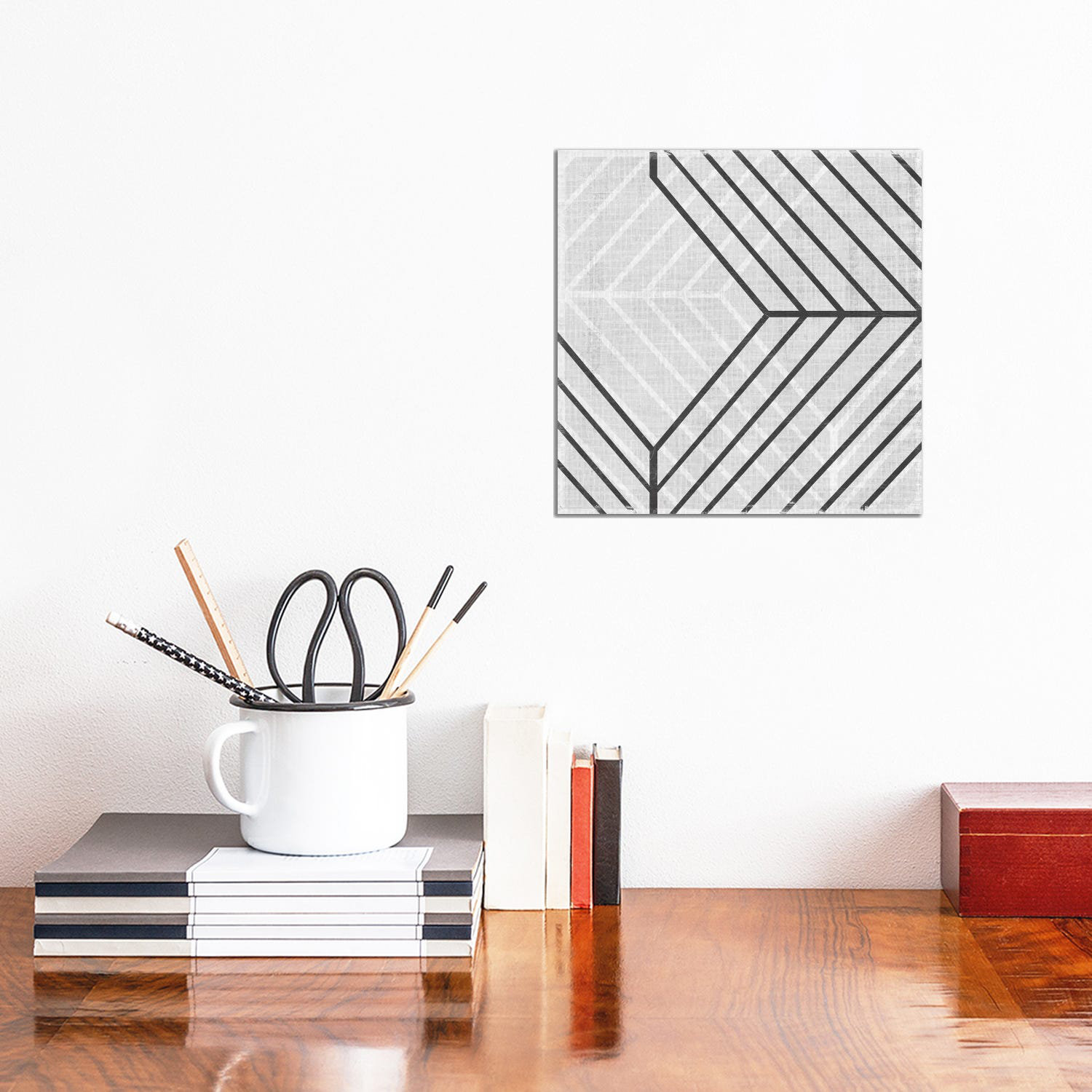 Dimetrici Metro Lane Diametric IV by June Erica Vess - Wrapped Canvas Painting ...