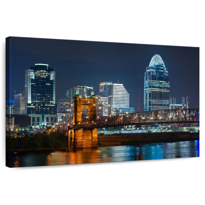 Lilie John A Roebler Night Lights, H 34 po x l 51 po
