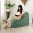 Uptown Modern Armless Accent Chair, Boucle-764237844