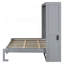 Lit escamotable double pleine grandeur, gris-723826963-723826960