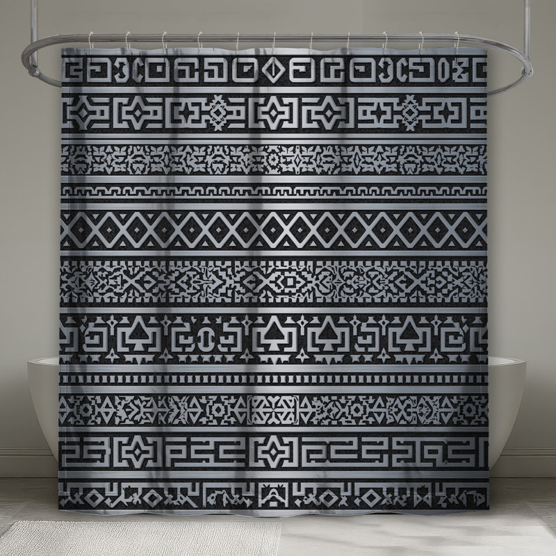 Rideaux de douche Intricate, L 70 po x H 72 po