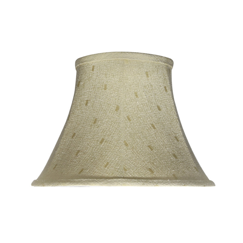 9.5'' H Jacquard Textured Fabric Bell Lamp Shade