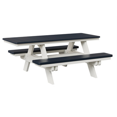 Outdoor Rectangular Picnic Table
