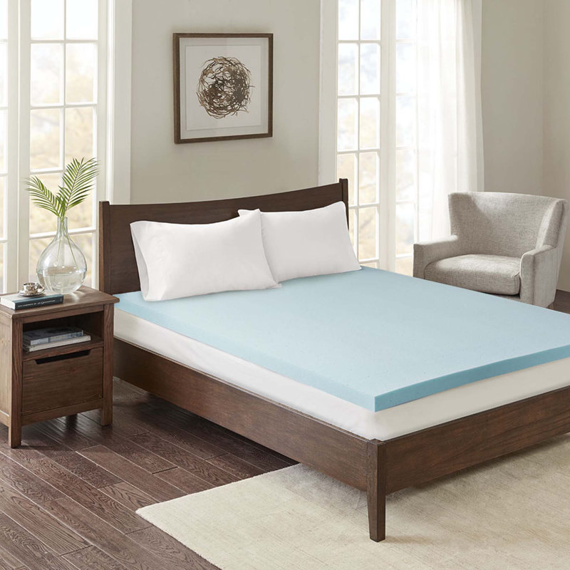Surmatelas hypoallergénique réversible toutes saisons, Grand lit