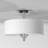 Aubre Cotton Semi Flush Mount