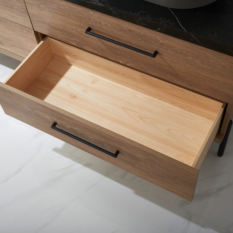 Northcutt 72'' Double Bathroom Vanity with Stone Top