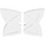Médaillon de plafond contemporain en PVC de qualité architecturale Cosmo-36075802