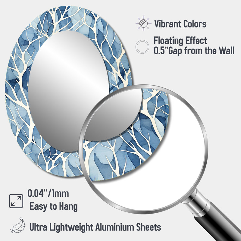 Miroir mural Windy, 40 po x 30 po