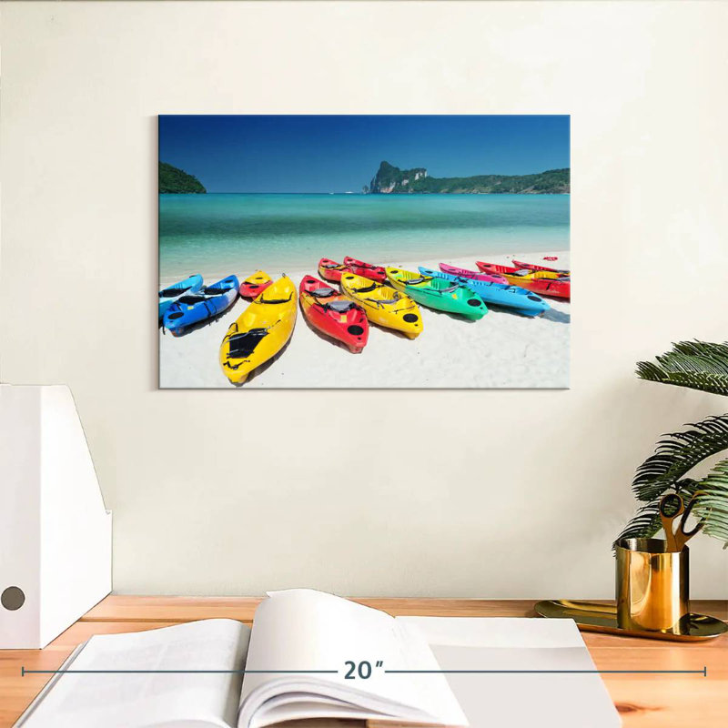 Tourist Kayaks, 8" H x 12" W