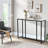 39.4" Marble Console Table Sintered Stone High-End Sofa Side Table-1837535092