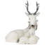 Figurine de Noël allongée avec maman et veau - 11,5 po