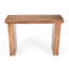 Console, table de hall d'entrée en bois de manguier de ferme, table de canapé épaissie de 45 pouces, console minimaliste étroite pour salon de couloir d'entrée, miel-1824264006