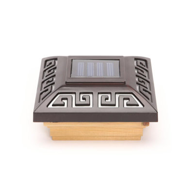 Labyrinth Solar Post Cap
