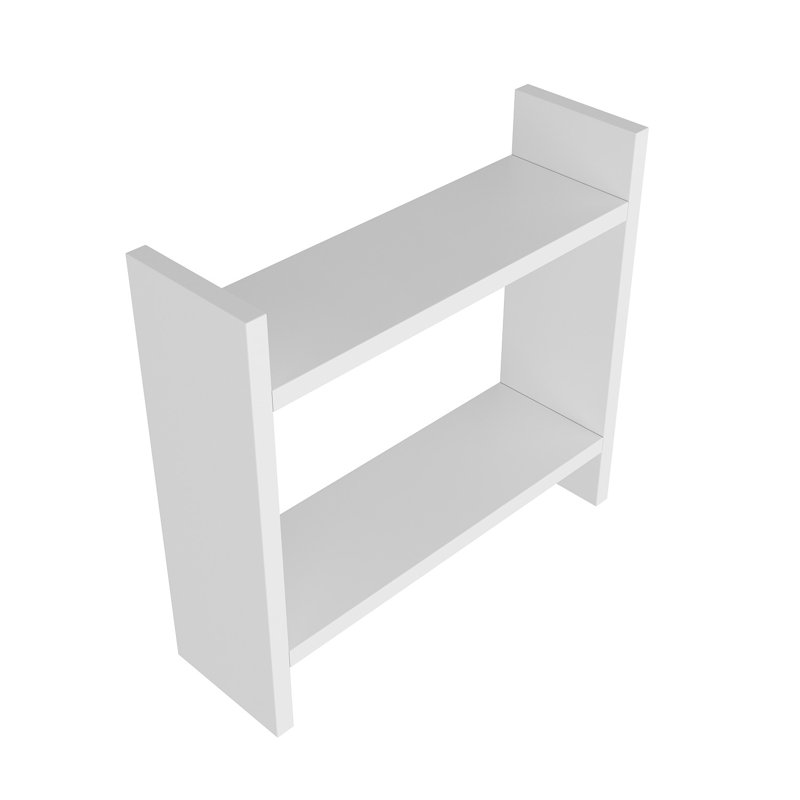 Antania Freestanding, 30cm H x 34cm W x 10cm D, White