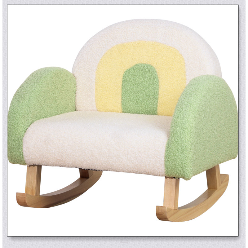 Fauteuil à bascule pour enfant Qaba