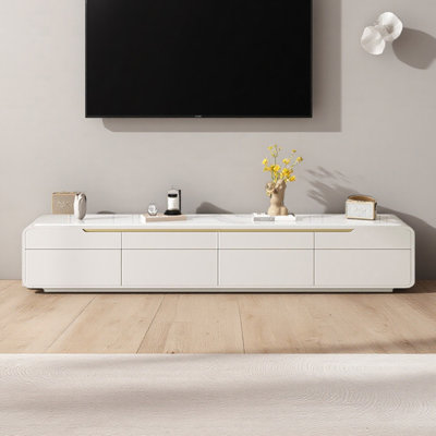 Modern Minimalist Cream Style TV Console