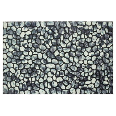 Non-Slip Geometric Doormat