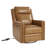 Regazzi Top Grain Leather Swivel Power Recliner-1090504695