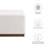 Repose-pieds rembourré Modway Tilden-96356065