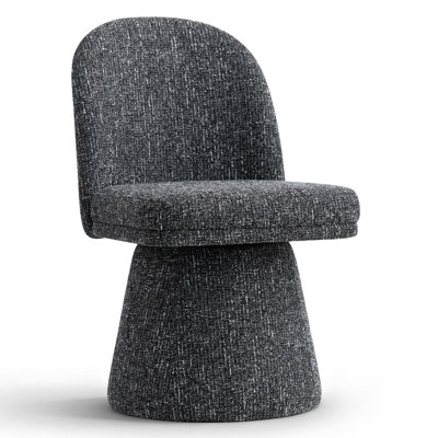 Essex Upholstered Fabric 360°Swivel Dining Side Chair