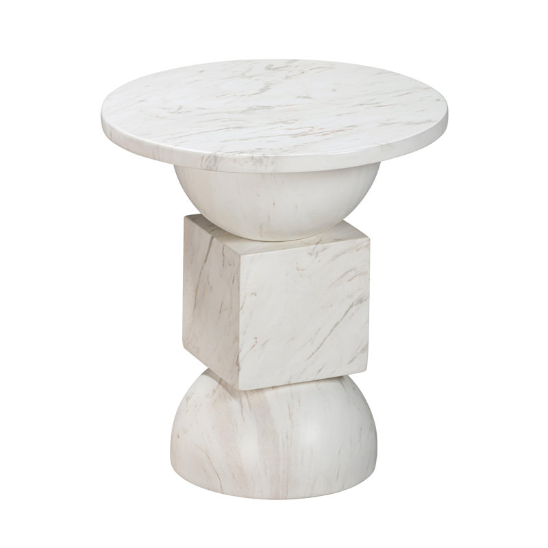 Table de bout en béton Embury