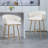 Celie 26" Velvet Upholstered Bar Stools-1461799061