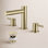 Circular 8" Widespread Faucet with Pop-Up Drain