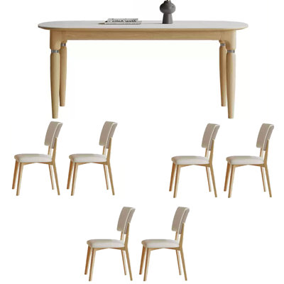 Table de salle à manger et chaise de style nordique